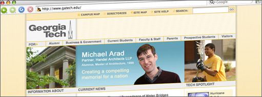 Georgia Tech Web Site